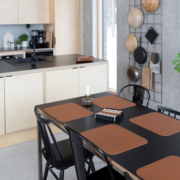 Miiko Design Držák na ubrousky, velký / hnědý