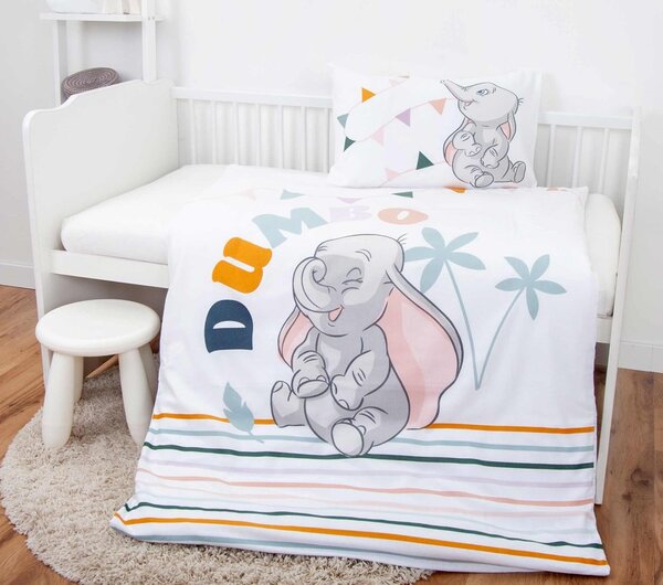 Herding Povlečení pro miminka Dumbo 100x135/40x60cm