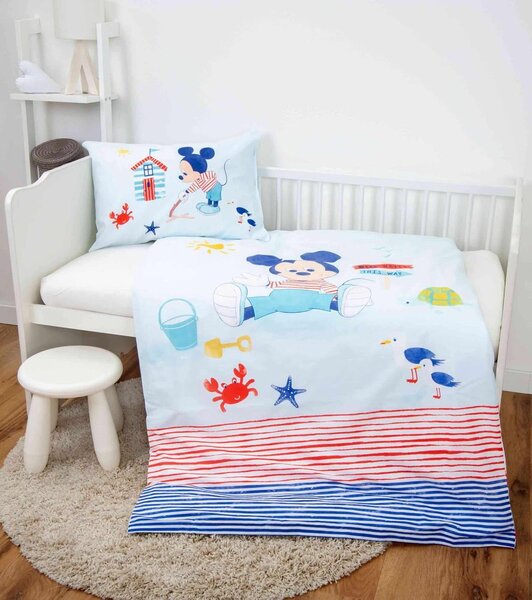 Herding Povlečení pro miminka Mickey Mouse 100x135/40x60cm