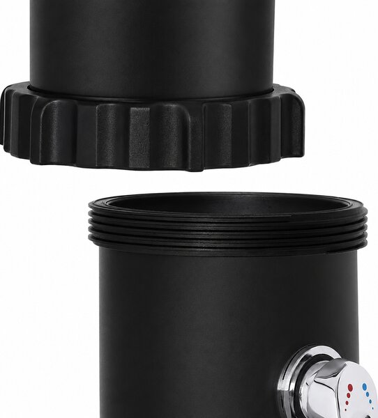 Solární sprcha KARIBIK, 35 l, černá Jurhan