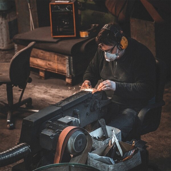 Roselli Finský nůž Roselli Carpenter / dárkový set