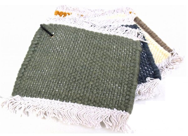 Linie Design Vlněný koberec Birla Green, zelenkavý Barva: Green (zelená), Rozměr: 140x200 cm