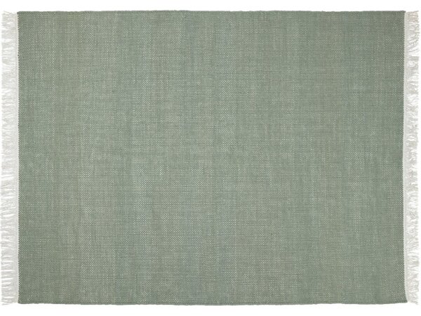 Linie Design Vlněný koberec Birla Green, zelenkavý Barva: Green (zelená), Rozměr: 140x200 cm