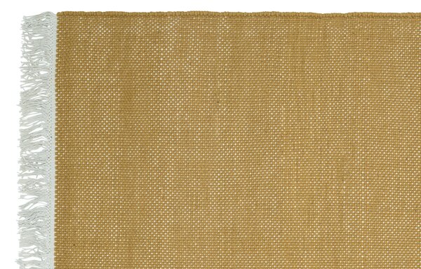 Linie Design Vlněný koberec Birla Yellow, žlutý Rozměr: 140x200 cm
