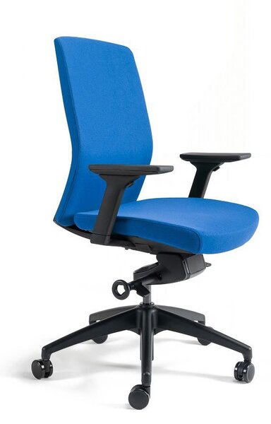 Kancelářská ergonomická židle BESTUHL J2 BP — více barev, bez podhlavníku Černá 201