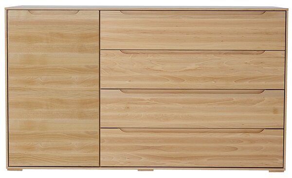 KD423 dřevěná komoda z buku Drewmax (Kvalitní nábytek z bukového masivu)