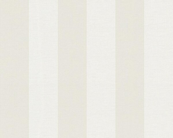 A.S. Création | Vliesová tapeta na zeď Liberté 3140-55 | 0,53 x 10,05 m | béžová, bílá
