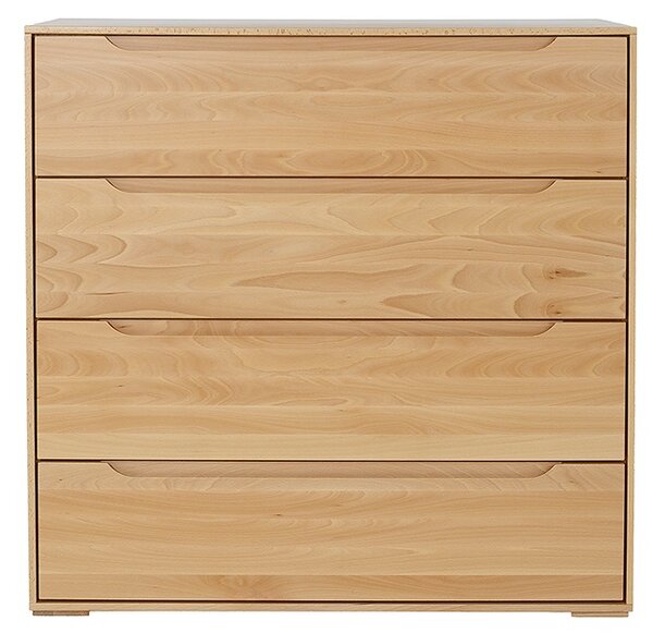 KD424 dřevěná komoda z buku Drewmax (Kvalitní nábytek z bukového masivu)