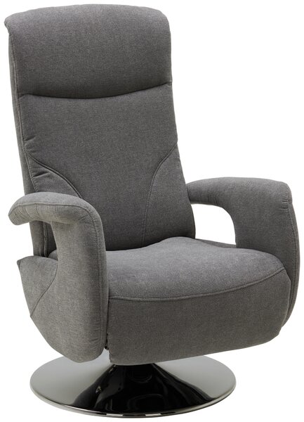RELAXAČNÍ KŘESLO, textil, šedá Dieter Knoll - Relaxační křesla