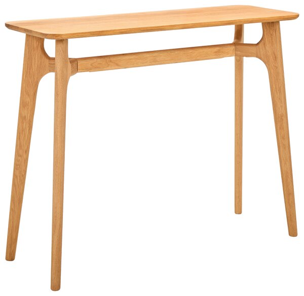 KONZOLOVÝ STOLEK, dub, přírodní barvy, 100/80/35 cm MID.YOU - Konzolové stolky, Online Only