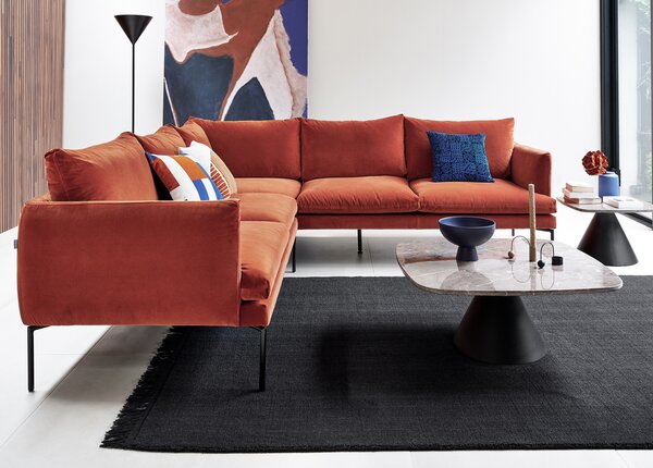 Linie Design Hustý koberec Une Navy, modrý Rozměr: 140x200 cm