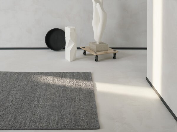 Linie Design Vlněný koberec Logmar Stone, šedý Rozměr: 140x200 cm
