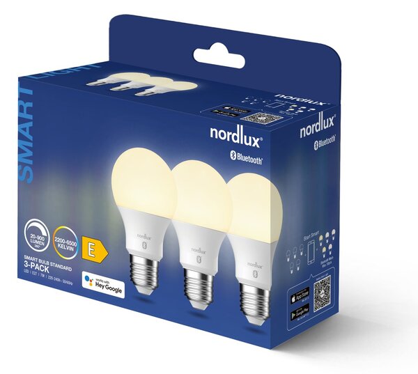 Nordlux Smart LED žárovka E27 set 3 ks