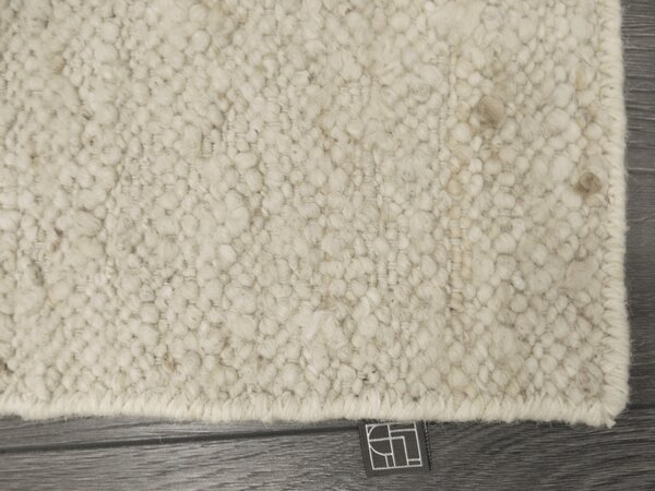 Linie Design Vlněný koberec Logmar Ivory, slonová kost Rozměr: 140x200 cm