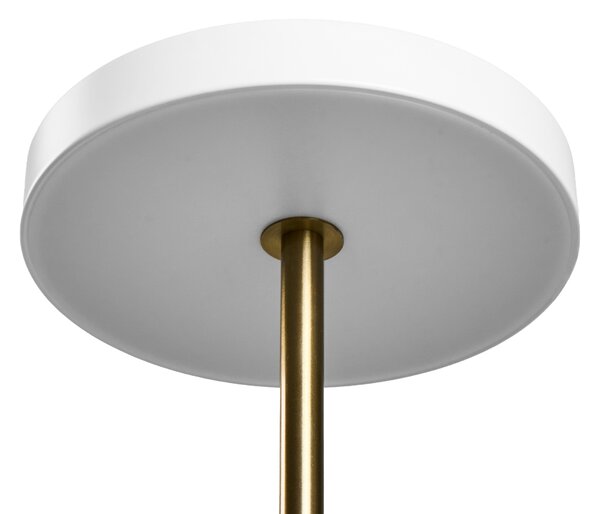 LED stolní lampa EVENLODE se stmívačem Kov Bílá