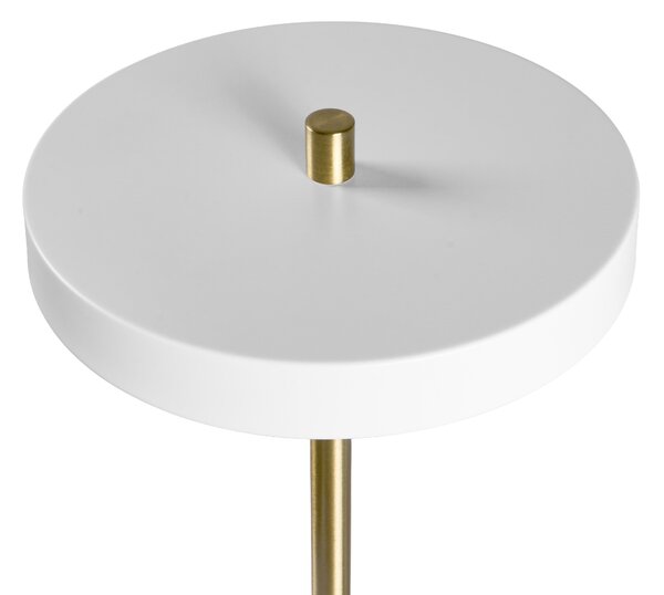 LED stolní lampa EVENLODE se stmívačem Kov Bílá
