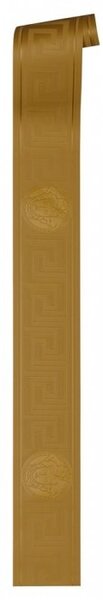 A.S. Création | Vliesová bordura na zeď Versace 93522-2 | 13,3 cm x 5 m | zlatá