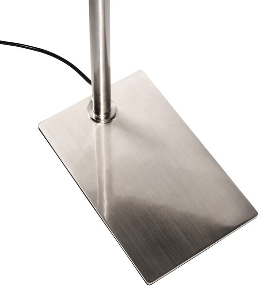 Stojací lampa DERWENT Kov Stříbrná