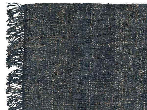 Linie Design Jutový koberec Nessa Antracit, ručně tkaný Rozměr: 140x200 cm