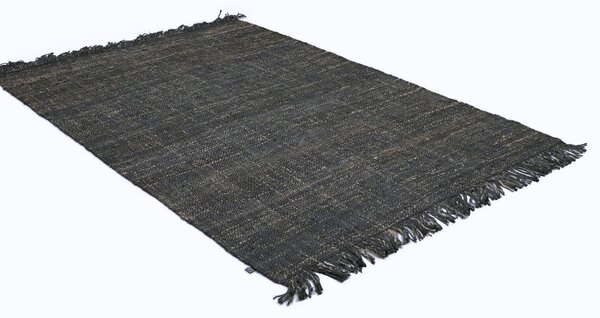Linie Design Jutový koberec Nessa Antracit, ručně tkaný Rozměr: 140x200 cm