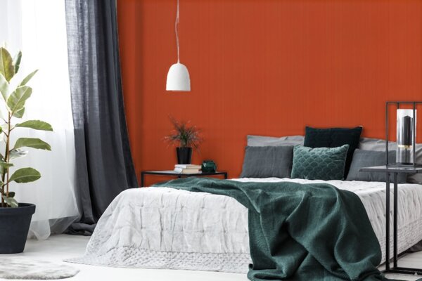 A.S. Création | Vliesová tapeta na zeď Versace 93525-1 | 0,70 x 10,05 m | červená, metalická, žlutá