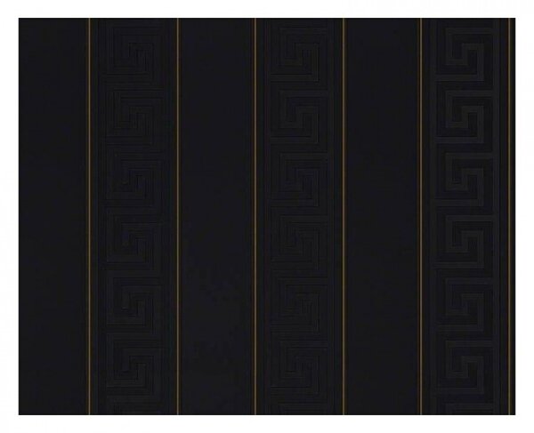 A.S. Création | Vliesová tapeta na zeď VERSACE 93524-4 | 0,70 x 10,05 m | černá