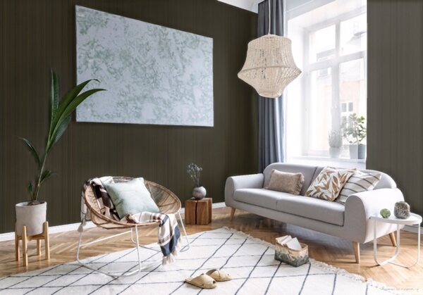 A.S. Création | Vliesová tapeta na zeď Versace 93525-4 | 0,70 x 10,05 m | černá, metalická, žlutá