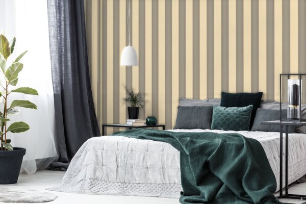 A.S. Création | Vliesová tapeta na zeď Versace 93546-5 | 0,70 x 10,05 m | šedá, béžová