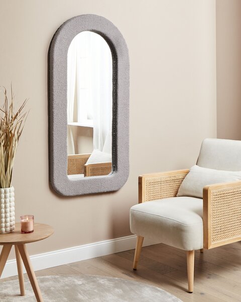 Zrcadlo CERVON 60 cm 120 cm Buklé Taupe