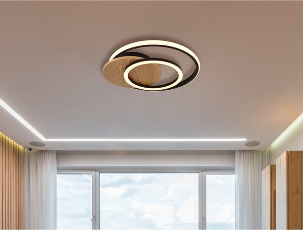 Globo GLB67331-24 LED přisazené stropní svítidlo JULIO | 24W integrovaný LED zdroj | 1100lm | 3000K