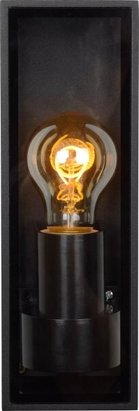 Lucide 15802/01/30 - Venkovní nástěnné svítidlo DUKAN 1xE27/15W/230V IP65
