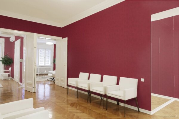 A.S. Création | Vliesová tapeta na zeď Versace 93570-4 | 0,70 x 10,05 m | červená