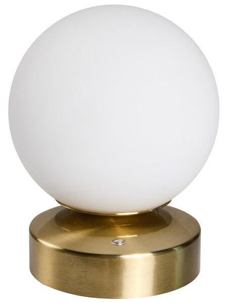 LED nástěnná lampa TEIFI se stmívačem Sklo Bílá