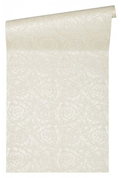 A.S. Création | Vliesová tapeta na zeď Versace 93583-2 | 0,70 x 10,05 m | bílá