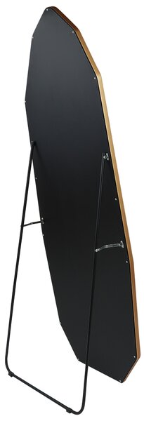 Stojací zrcadlo TARTAS 165 cm Kov Zlatá