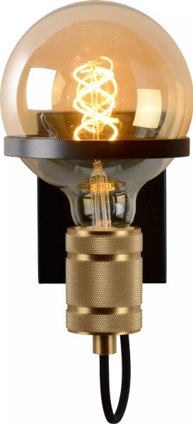 Lucide 30271/01/30 - Nástěnná lampa OTTELIEN 1xE27/60W/230V černá