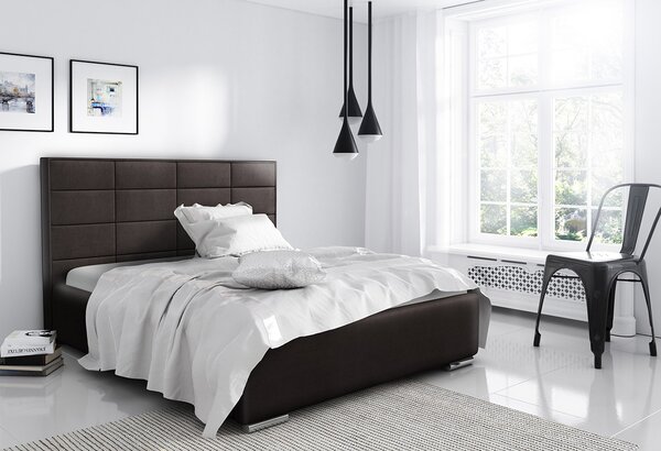 Luxusní postel Capristone 180x200cm, hnědá