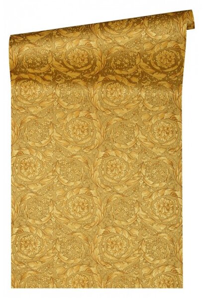 A.S. Création | Vliesová tapeta na zeď Versace 93583-3 | 0,70 x 10,05 m | zlatá