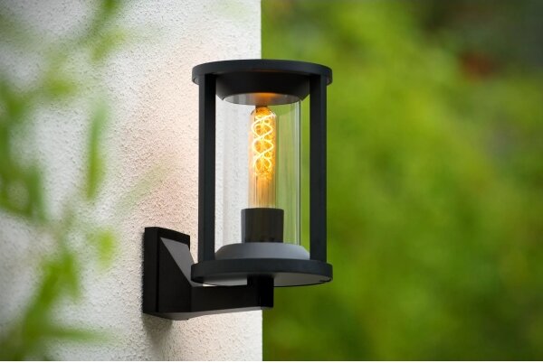 Lucide 15803/01/30 - Venkovní nástěnná lampa CADIX 1xE27/15W/230V IP65