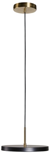 LED závěsná lampa EVENLODE Kov Černá