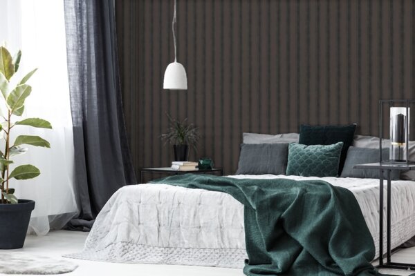 A.S. Création | Vliesová tapeta na zeď Versace 93589-4 | 0,70 x 10,05 m | černá, hnědá