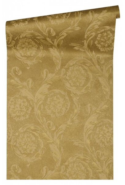 A.S. Création | Vliesová tapeta na zeď Versace 93588-3 | 0,70 x 10,05 m | zlatá