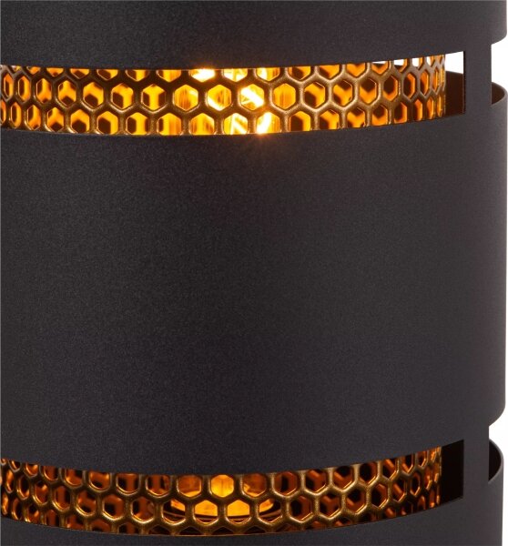 Lucide 21533/01/30 - Stolní lampa ROSAS 1xE27/40W/230V černá
