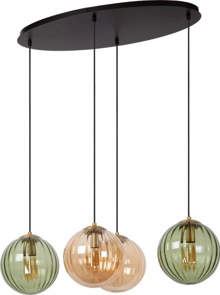 Lucide 45493/04/33 - Lustr na lanku MONSARAZ 4xE27/40W/230V