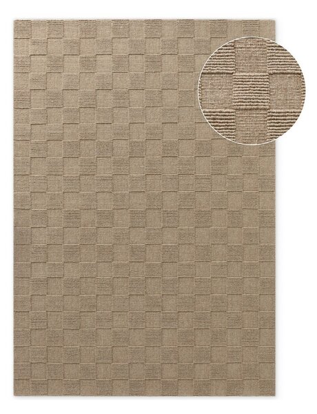 Hnědý ručně tkaný vlněný koberec 120x170 cm Scala – Villeroy&Boch