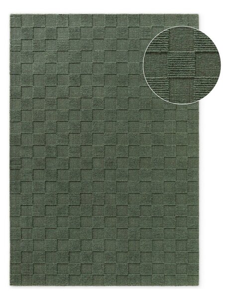 Tmavě zelený ručně tkaný vlněný koberec 120x170 cm Scala – Villeroy&Boch
