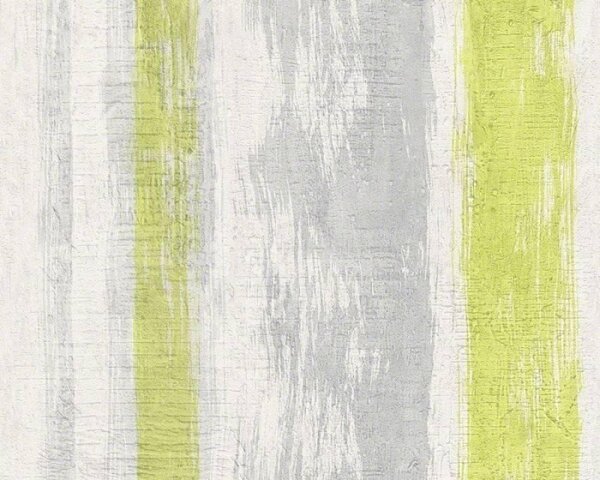 A.S. Création | Vliesová tapeta na zeď VERSACE 94425-1 | 0,53 x 10,05 m | zelená, béžová, šedá