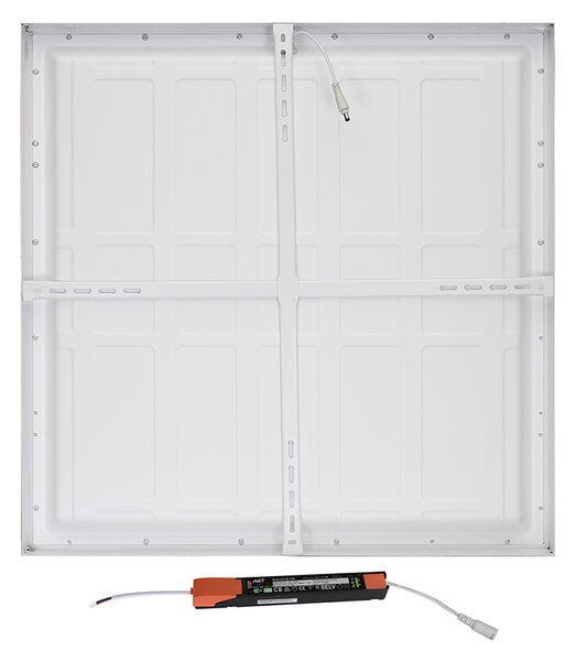 SOLIGHT LED stropní osvětlení přisazené, 40W, 4800lm, 4000K, UGR