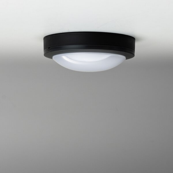 Brilagi - LED Venkovní stropní svítidlo LED/13W/230V pr. 17 cm IP54 antracit
