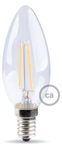 Creative cables Dekorativní LED žárovka olive 4,5W E14 2700K
